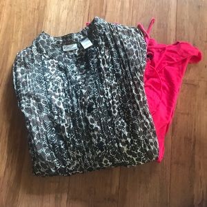 *last call* Bundle of ladies shirts size large two